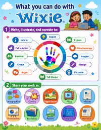 Wixie infographic poster